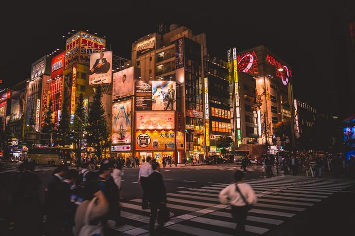 Tokyo, after the last train